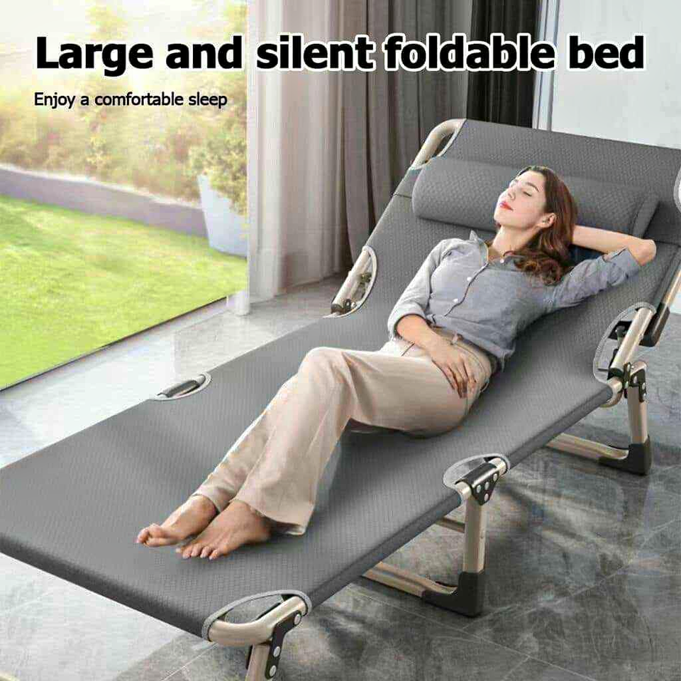 Folding bed folding bed single bed home outdoor folding bed portable