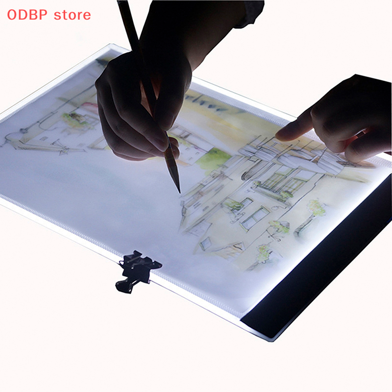 ODBP A5 LED vẽ máy tính bảng nghệ thuật mỏng Stencil vẽ bảng ánh sáng Hộp Truy Tìm Bảng Pad