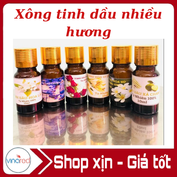 Xông tinh dầu nhiều hương chai 10ml