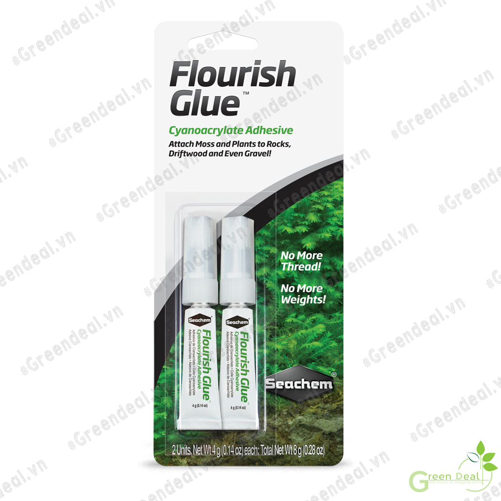 SEACHEM - Flourish Glue Vỉ 2 Tuýp Keo dán rêu và cây cho hồ cá thủy sinh, thumbnail