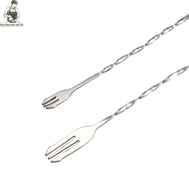 Thìa Bar Pha Chế Hai Đầu Inox - Bar Spoon