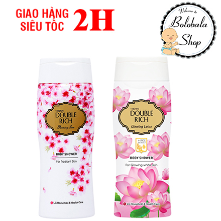 Sữa tắm Double Rich đủ màu chai 800g/ 200g