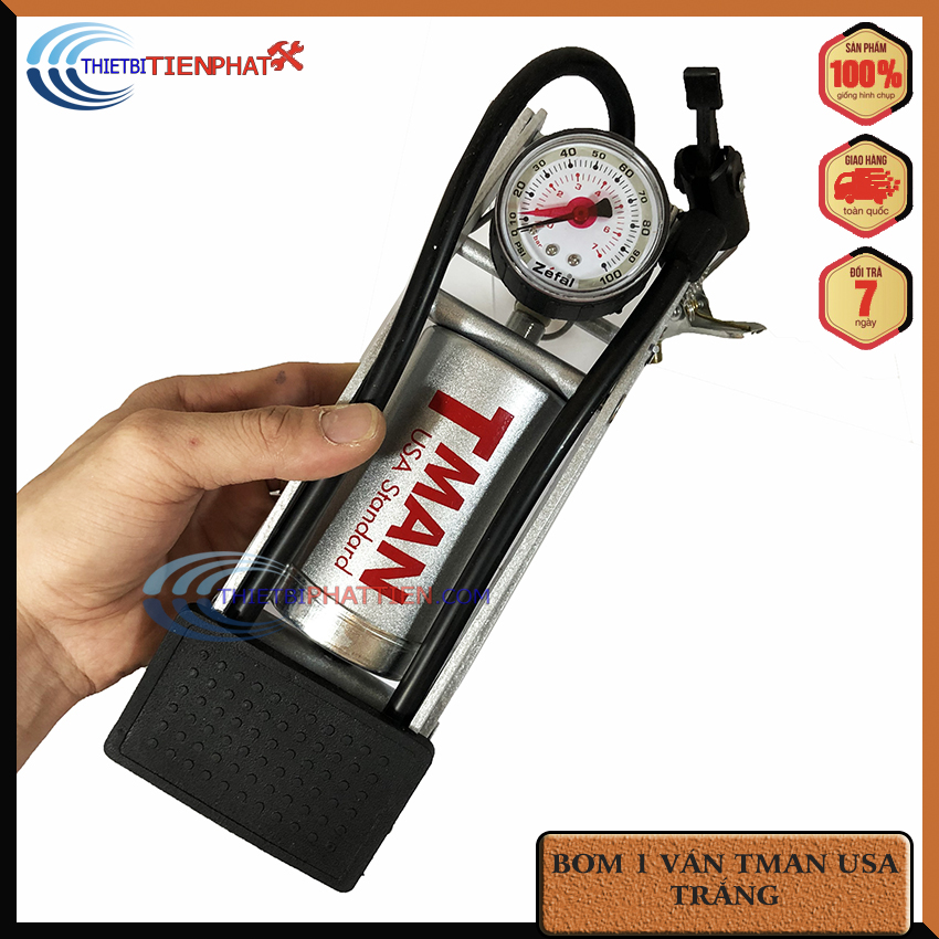 Bơm Đạp Chân Xe Máy vs Xe Đạp Cao Cấp USA ( Bơm Hơi Cho Xe Máy Cực Khỏe )