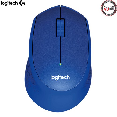 Logitech Wireless Mouse m331 silent-Blue-authentic product