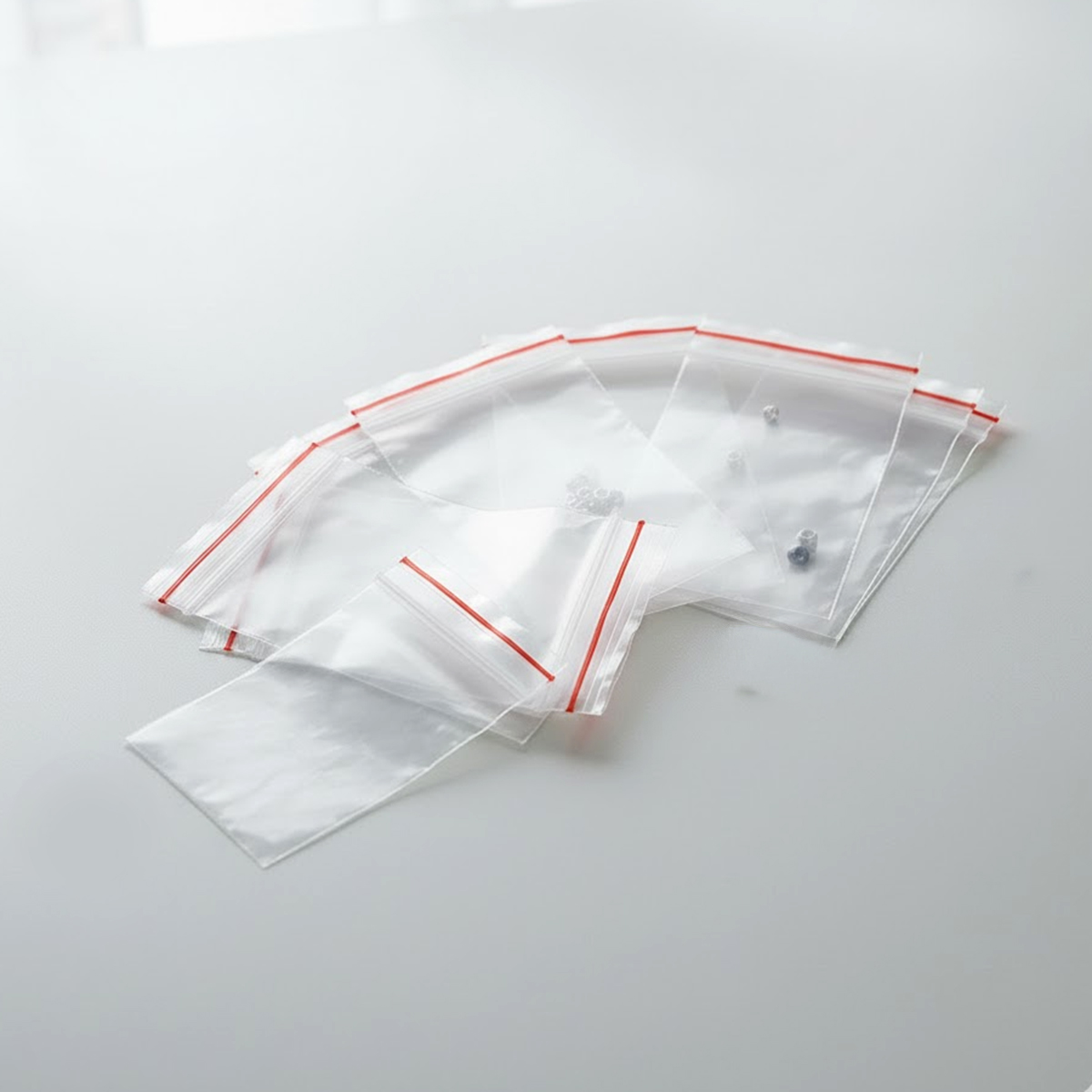 Mini Size Zip.lock Bag ( 1.5×2 cm) - 100 Pcs