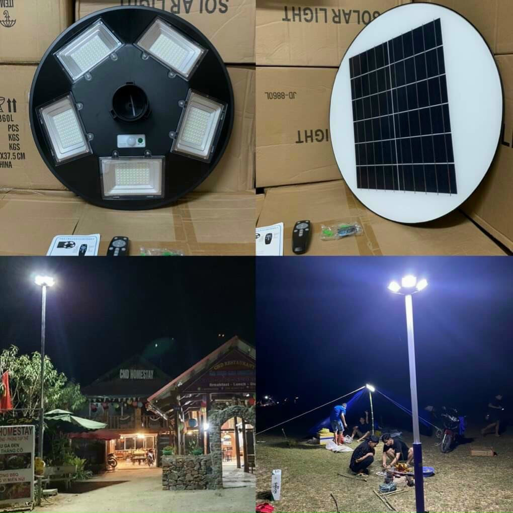 Đèn Năng lượng mặt trời 250W (Đèn UFO) - Tấn Phát Solar