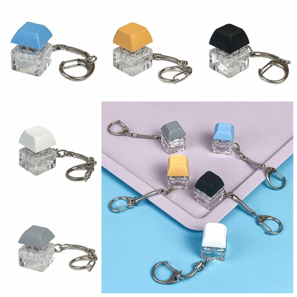 Mech Handkey Chain Key Chains Click Button Fingertip Button Keychain Keyboard Switche ...