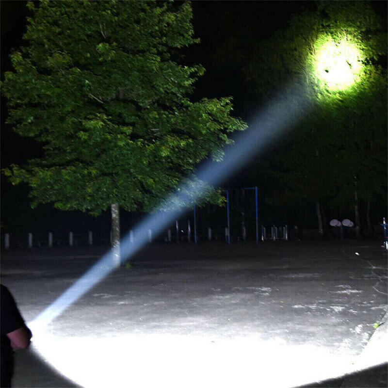 1200mah LED Flashlight Rechargeable USB High Powered Super Bright Torch Lamp IPX6 Waterproof Flashlight for Camping Fishing OUA3758