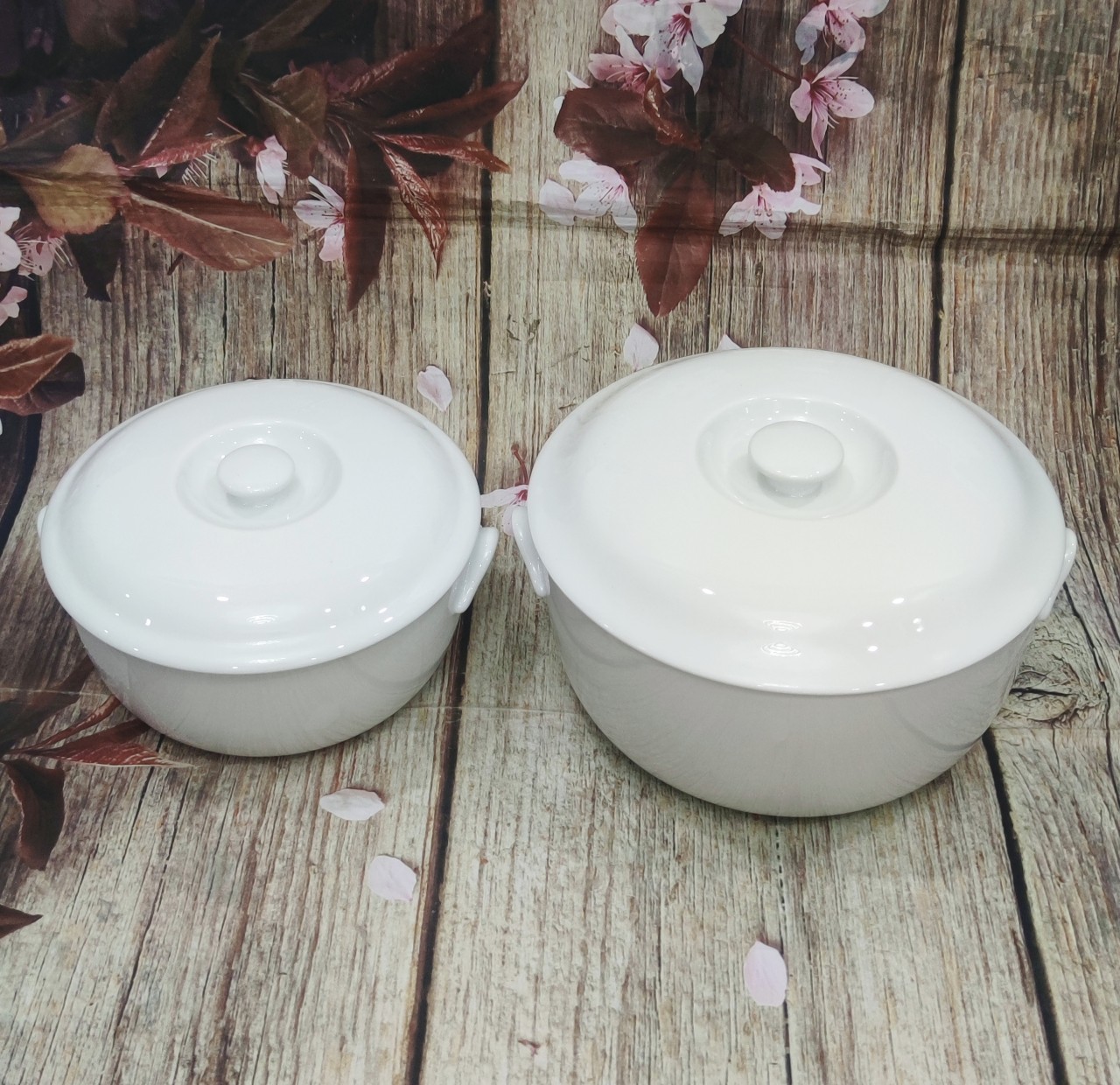 Thố sứ có nắp sứ Minh Long - thố sứ có nắp gốm sứ Minh Long