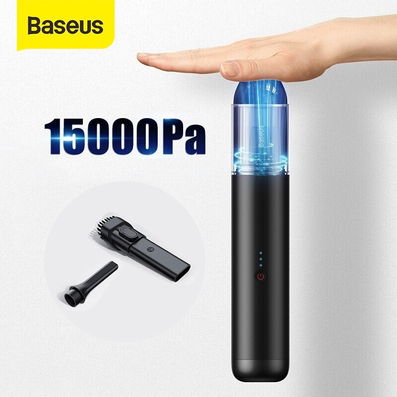 Máy hút bụi Baseus cầm tay A3 Car Vacuum Cleaner (15000pa, 135W, Vacuum Portable Cleaner)