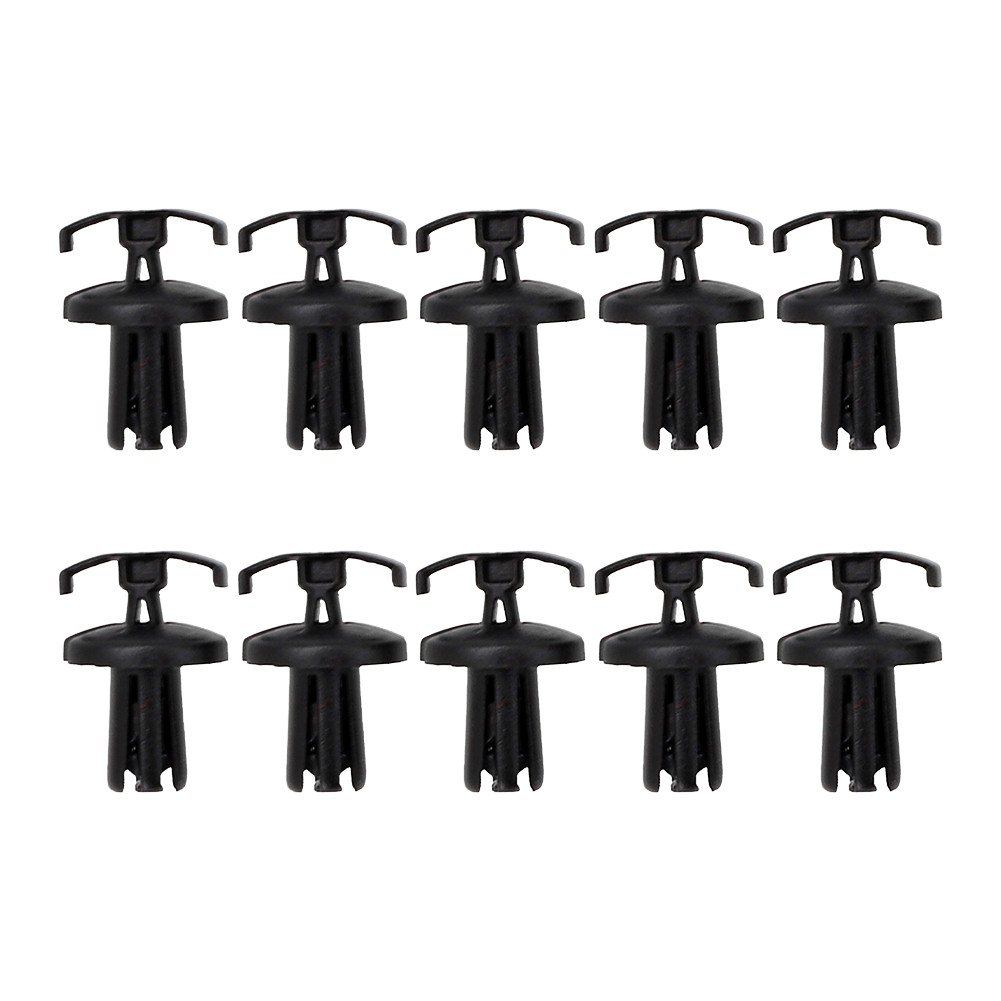 For Honda Motorcycle Plastic Pushed Rivets Pack of 10 Lightweight and Reliable