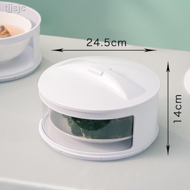 Lồng Đựng Thức Ăn Nắp Xoay 5 Tầng