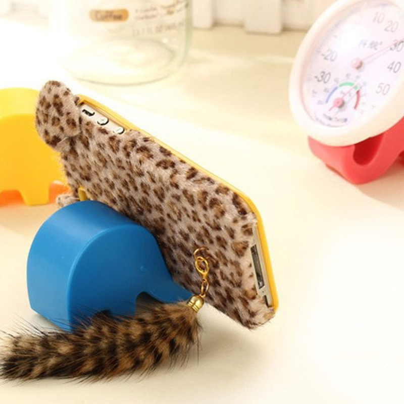 Aitemay Giá Đỡ Điện Thoại Mini Hình Con Voi Dễ Thương Thông Dụng Giá Đỡ Đa Năng Cho Điện Thoại Thông Minh 1 Chiếc