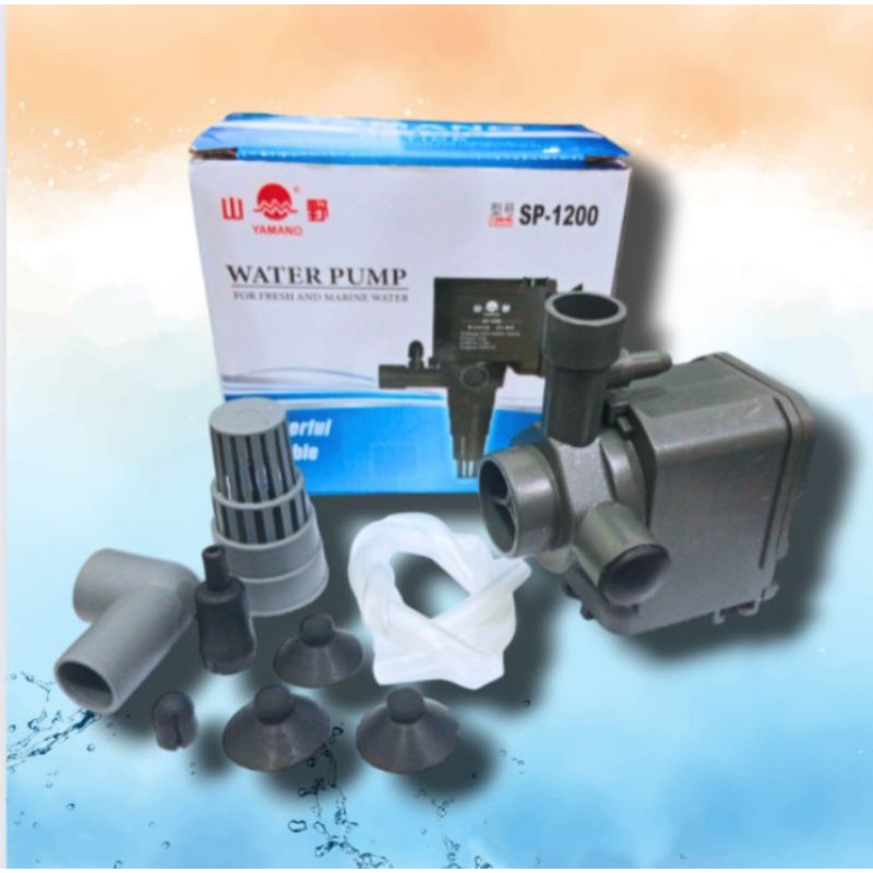 YAMANO SP 1200 Pompa Aquarium kolam hidroponik
