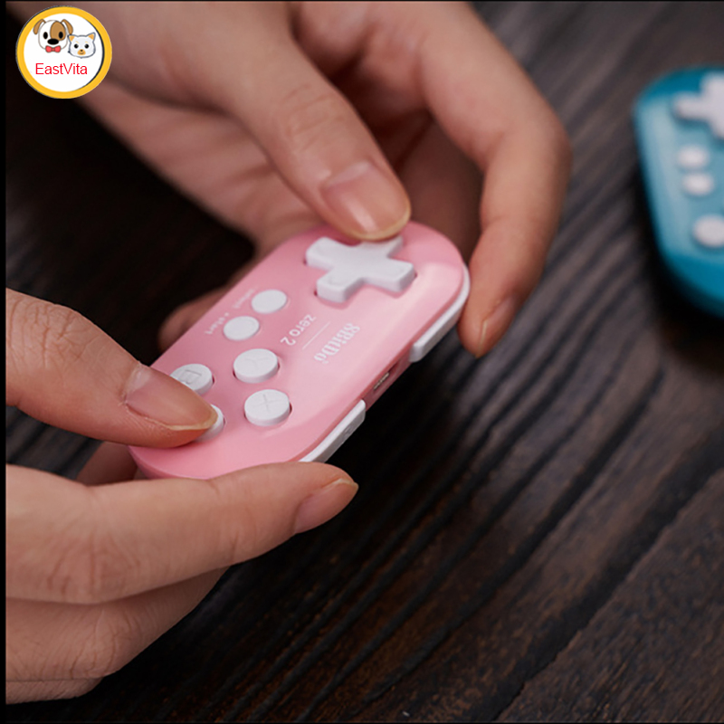 8bitdo Zero 2 Wireless Bluetooth-compatible Gamepad Mini Handle Game Controller Mobile Computer Painting Ns Game Joystick