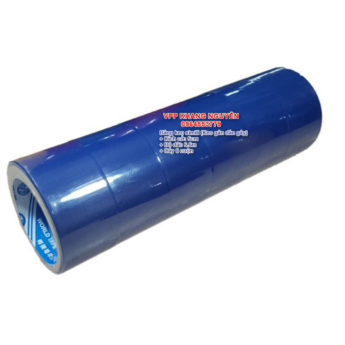Băng Keo Simili (Khổ 50mm, Dài 6.6m, Cây 6 cuộn)