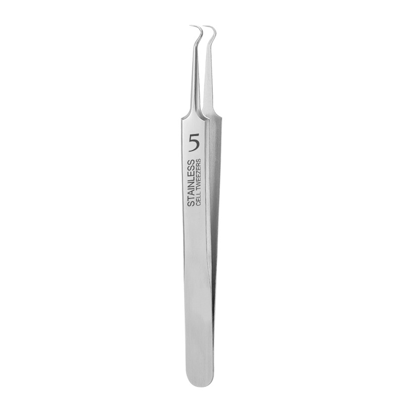 Cell Pimples Blackhead Clip Tweezers Beauty Salon Special Scraping Acne Needle CVFHHH. 