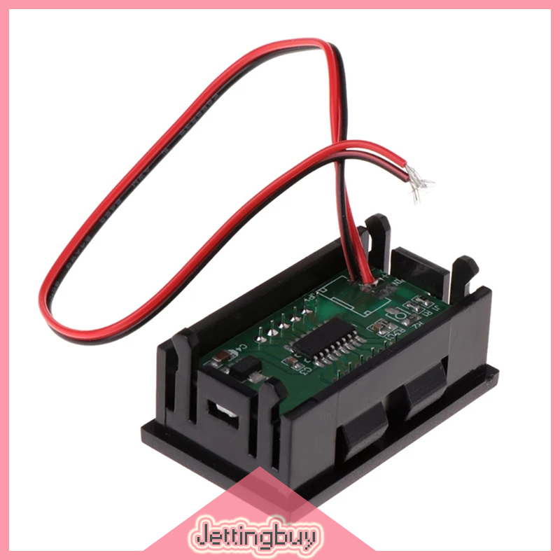 【Jettingbuy】 Flash Sale 0.56 in Digital Voltmeter Ammeter DC Panel Amp Volt Voltage Current Meter Tester