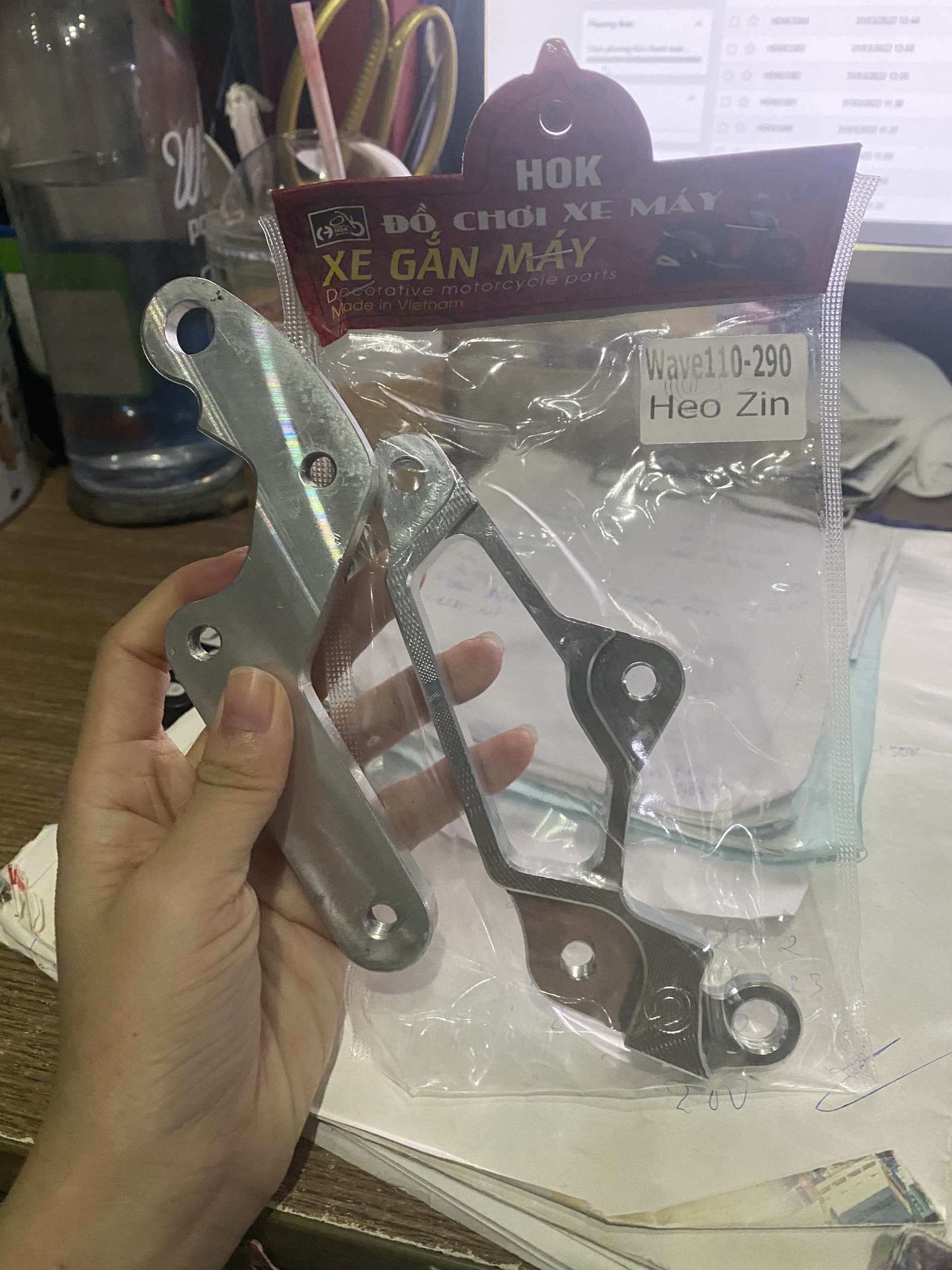 [HCM]PAT HEO ZIN CNC GẮN ĐĨA 290mm CHO WAVE S110