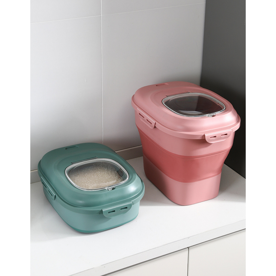 Thùng đựng gạo 25kg chống côn trùng