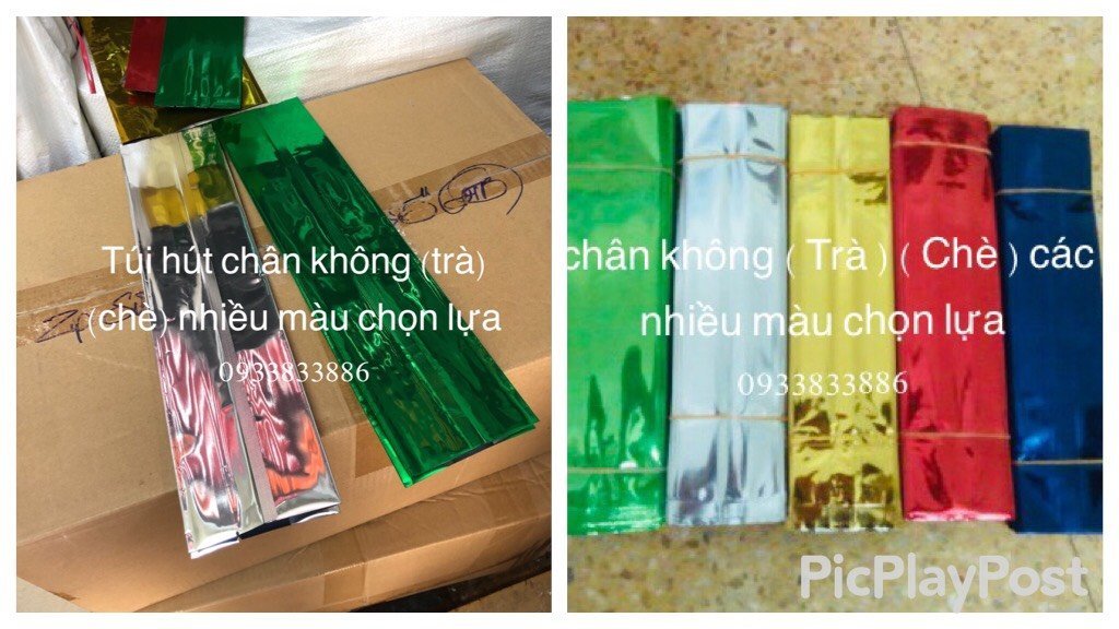 TÚI HÚT CHÂN KHÔNG ( TRÀ ) ( CHÈ ) CÁC LOẠI... NHIỀU MÀU CHỌN LỰA