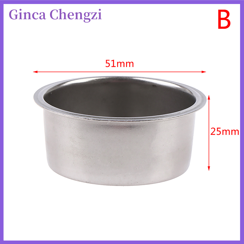 Ginca 51mm 1 2 4 Cups Filter Replacement Filter Basket for Coffee Bottomless