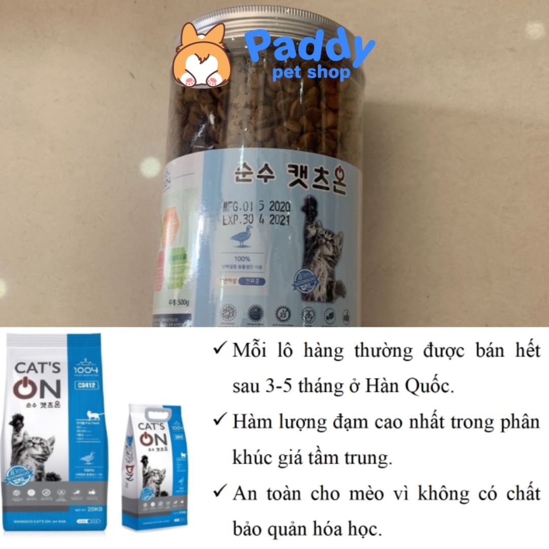 Hạt Cho Mèo Mọi Lứa Tuổi Cats On