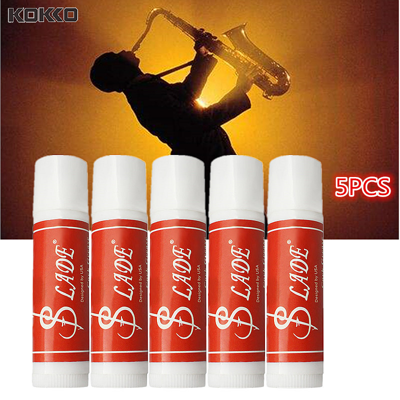 SLADE 5 pcs / set Premium Grease Cork Delicate Soft Waterproof Oboe Clarinet Saxophone Flute Accessory Wind Instruments