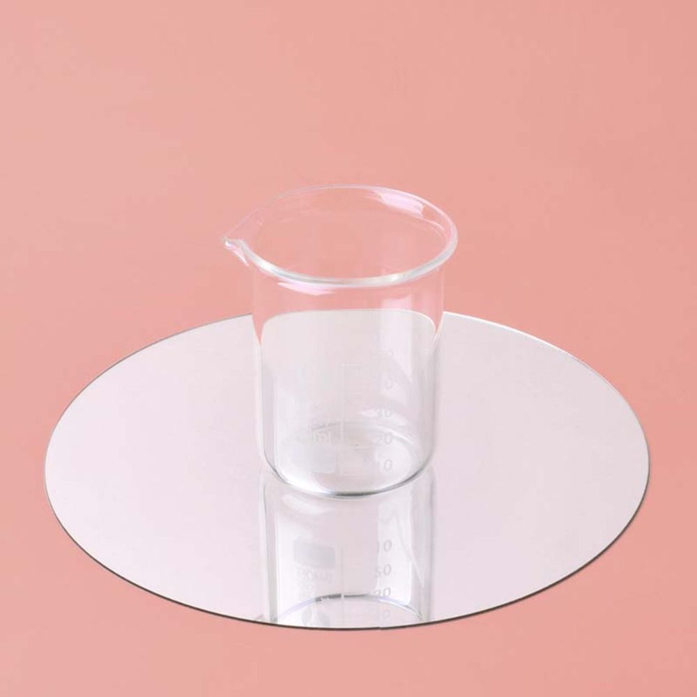 CLASOE 10ml 25ml 50ml 100ml 150ml Lipstick Heating Beaker Thicken Transparent Measuring Beaker Multifunctional Handmade Lip Balm Glass Low Form Beakers Chemistry Lab