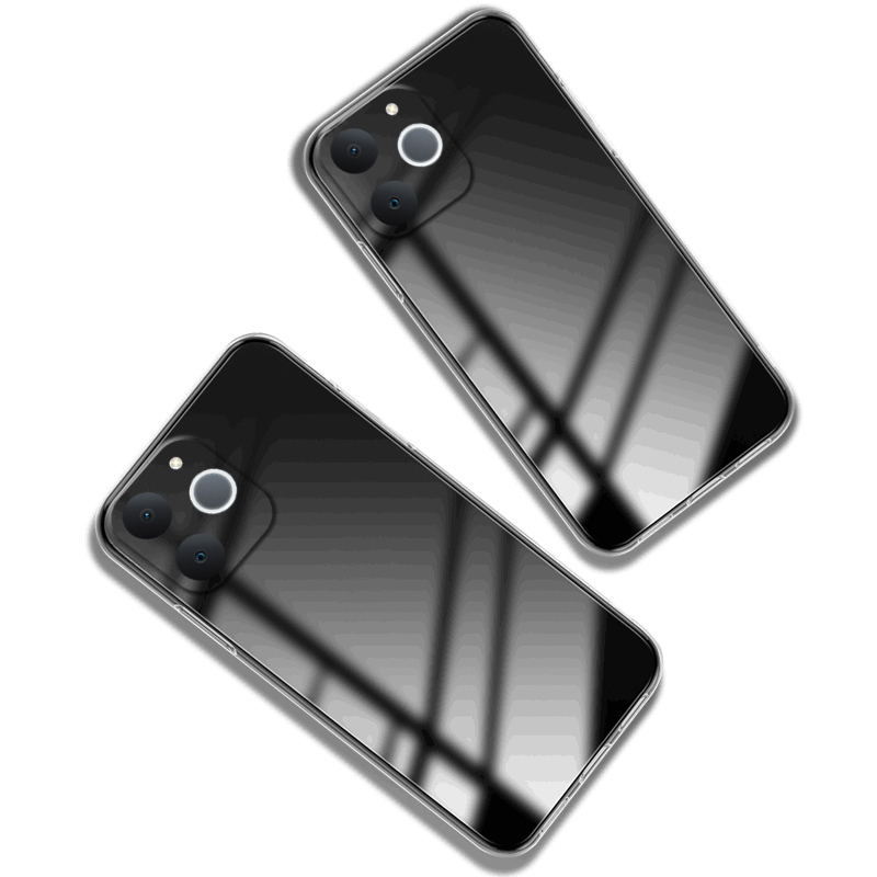 2 Pieces For Realme Note 70 Phone Case Soft Transparent HD Clear Silicone for Realme Note 70 Cover Casing HP.