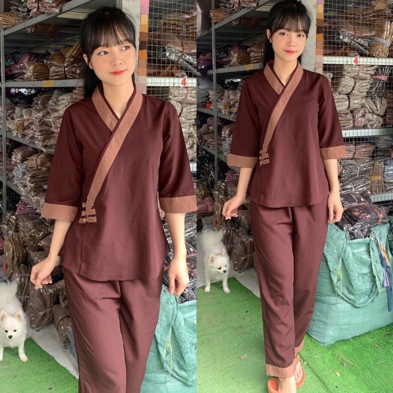 Đồ Lam Đi Chùa # 3 Nút Kate