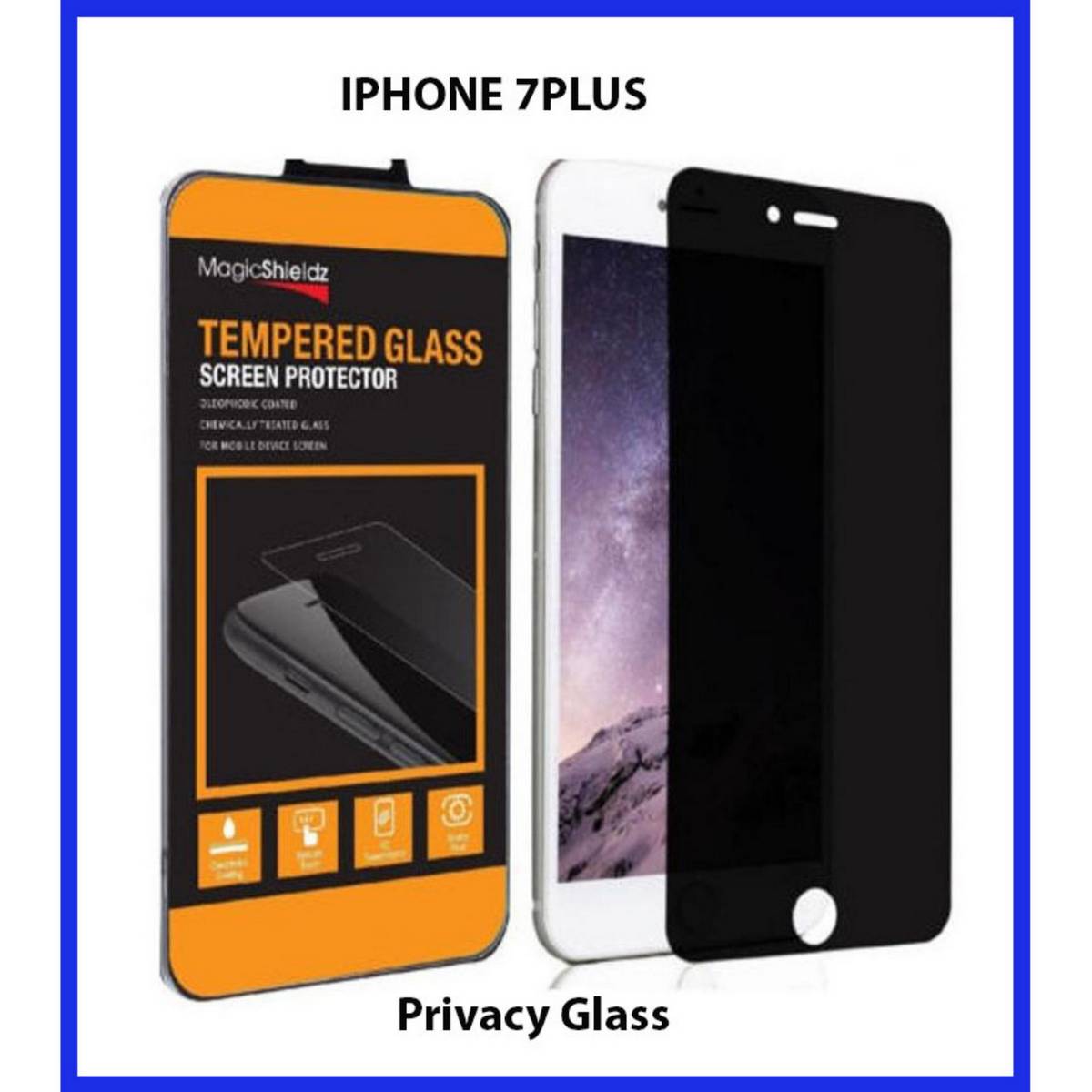 Iphone 7 Plus Privacy Tempered Glass Protector For Iphone 7 Plus