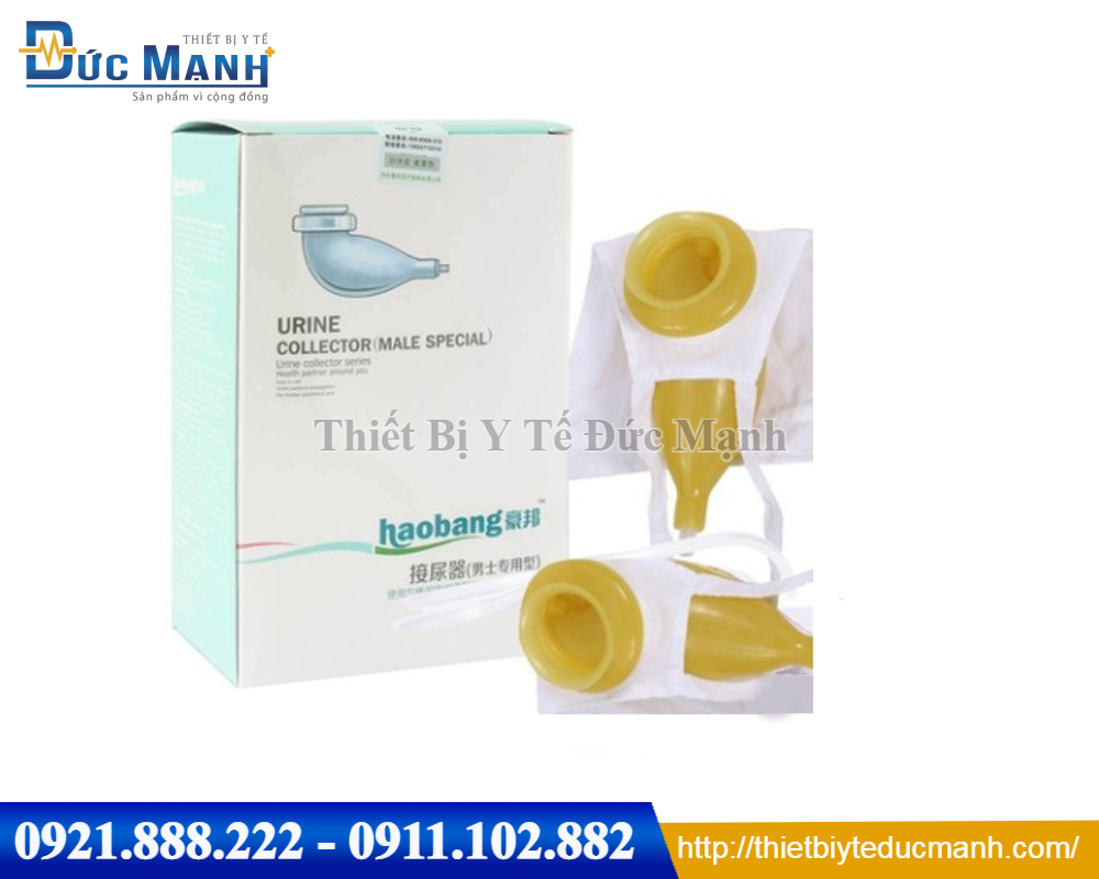 Dụng cụ đi tiểu cho bệnh nhân nam và nữ