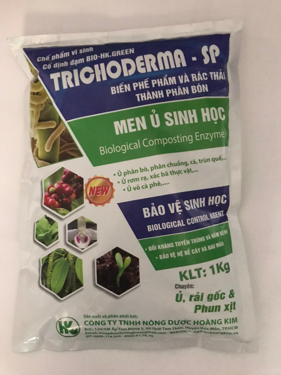 Men vi sinh TRICHODERMA 1kg