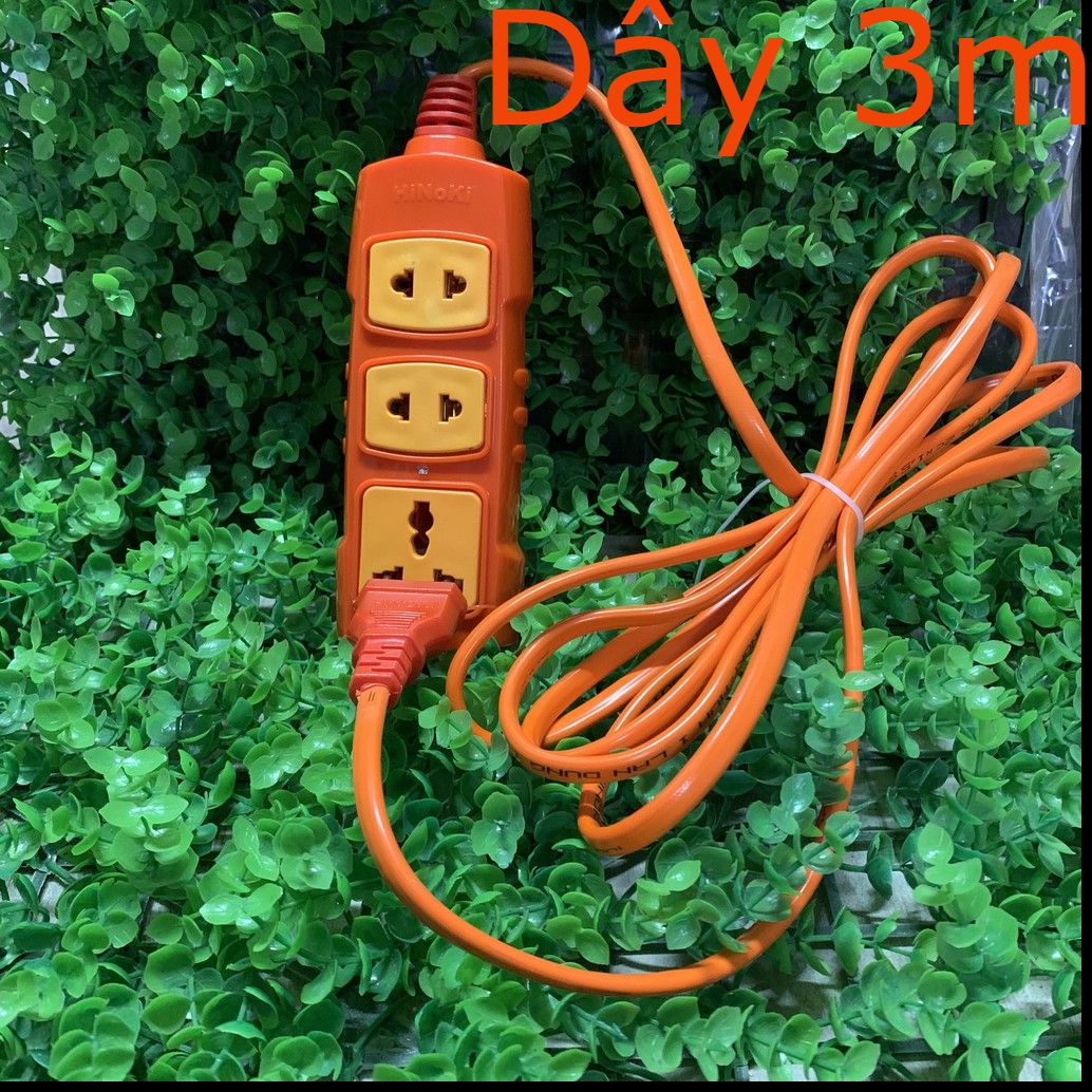 Ổ cắm điện siêu chịu tải 6.000W  cao cấp Dây 5 Mét 3 Mét (BH 2 NĂM) HÀNG LOẠI 1  + 6 lỗ cắm SỨ chịu tải chịu nhiệt + Đèn LED báo iện chịu tải 6000W cao cấp dây 2x2.5 dài 5M / 10M - Điện Hưng Anh