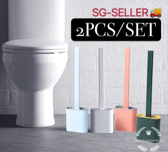 silicone toilet brush