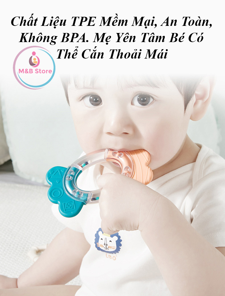 Set 10 Món Đồ Chơi Lục Lạc Gặm Nướu - KUB