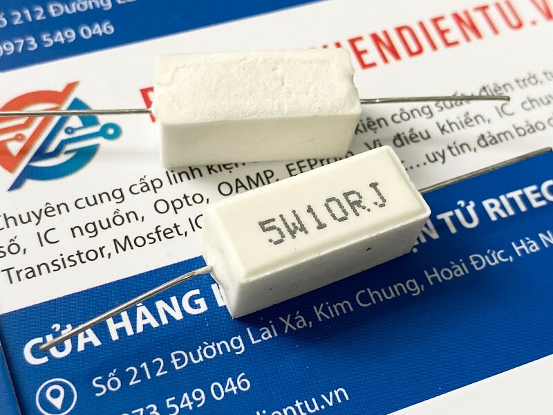 Điện trở sứ 10r 5w