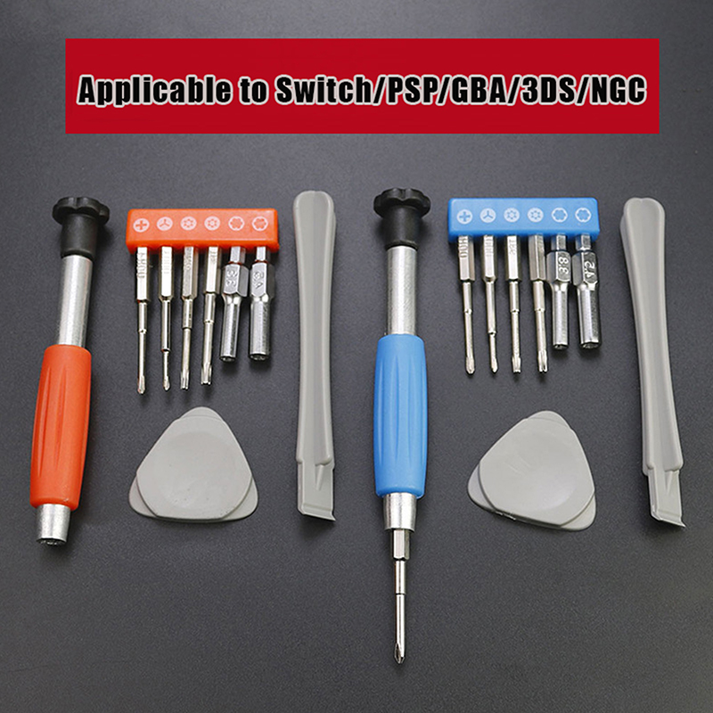 Screwdriver Set Disassembly Repair Tool Kit For Switch GBA SP New 3DS XL PSP NGC Game Console Cologo