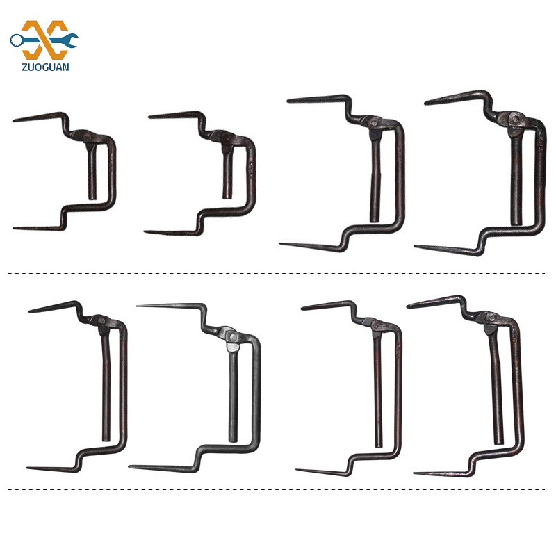 ZUOGUAN Brick clamps brick moving pliers multi-functional thickened large adjustable brick unloading pliers red brick handling tools brick moving