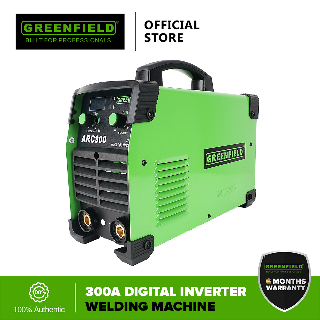 Greenfield 300A Digital Inverter Welding Machine ARC Lazada PH