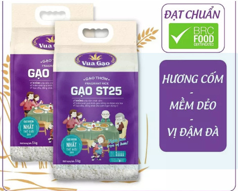 Vua Gạo ST25 ( Túi 5kg )