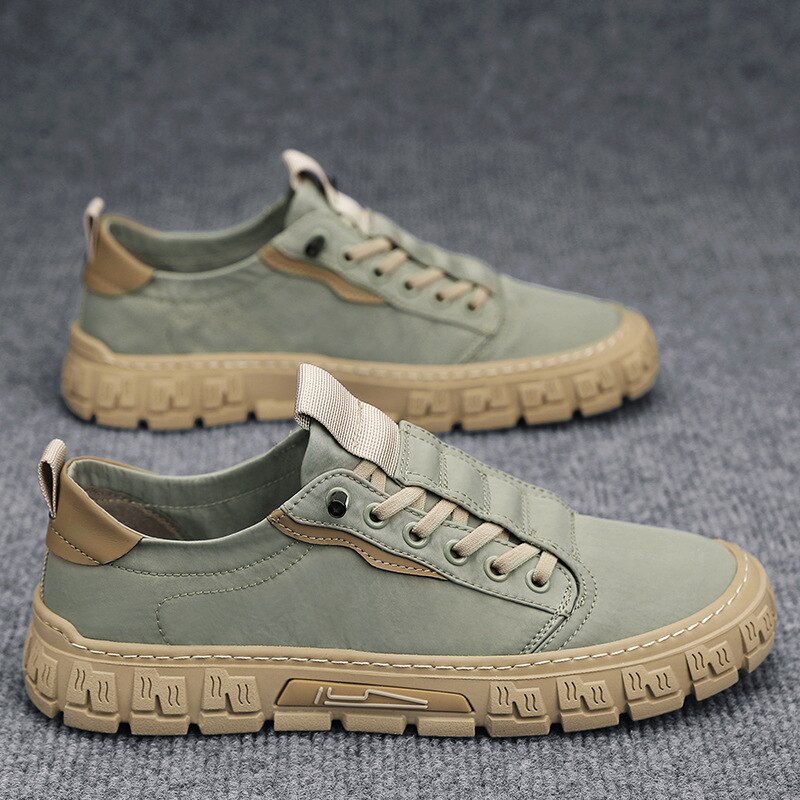 AA18-Men's Breathable Lazy Shoes 2023 Spring New Men's Shoes Korean Version of The Trend Everything Casual Board Shoes