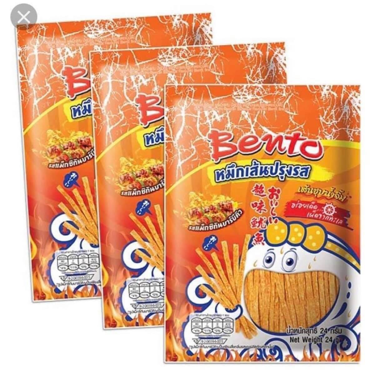 Mực bento sợi thái lan 24g date xa hàng mới