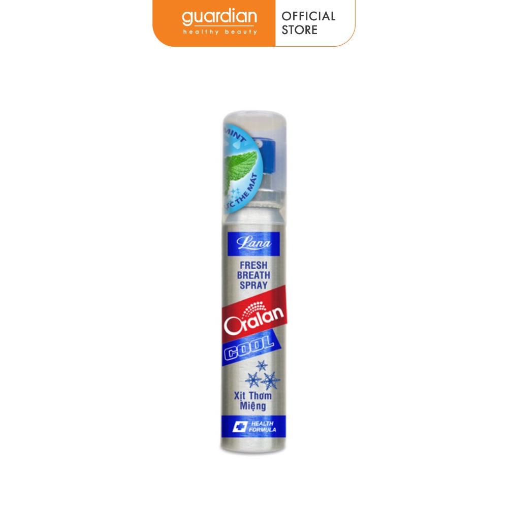 Dung Dịch Xịt Thơm Miệng Oralan Cool Bạc Hà Cực The Mát Lana 20Ml