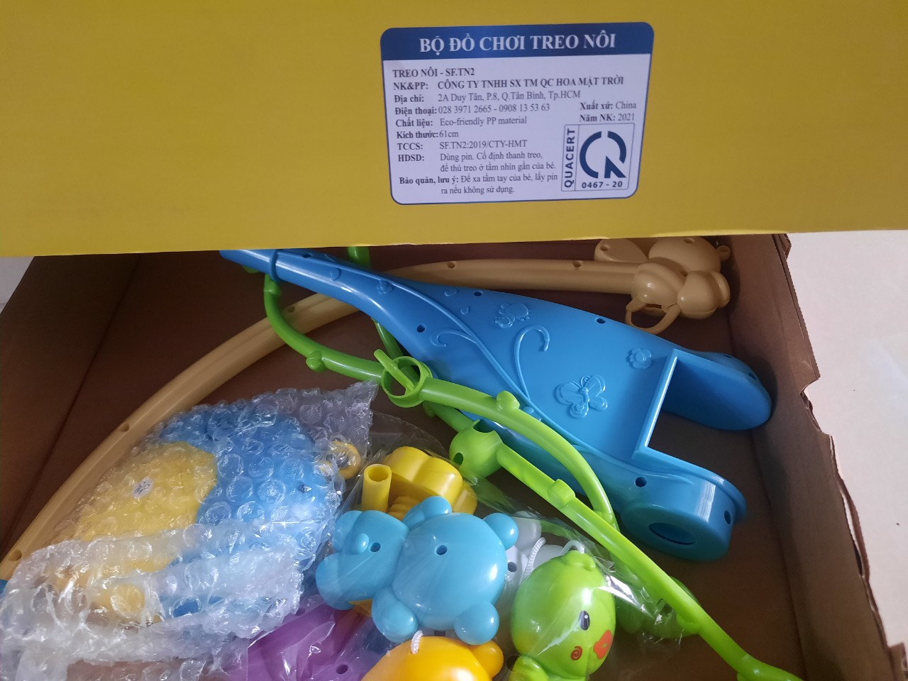 BỘ ĐỒ CHƠI TREO NÔI SIMILAC