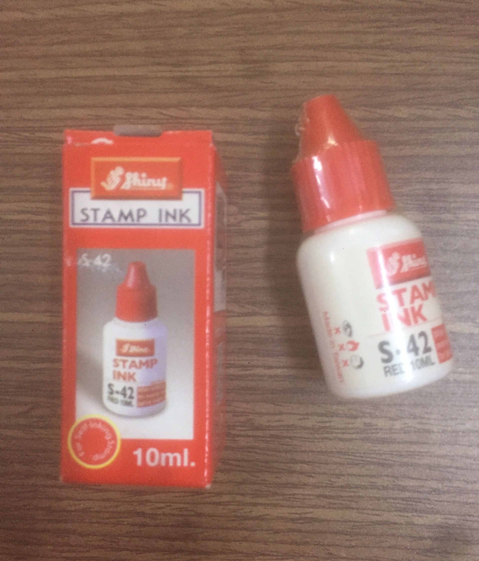 Mực dấu Shiny Đỏ S-42, 10ml