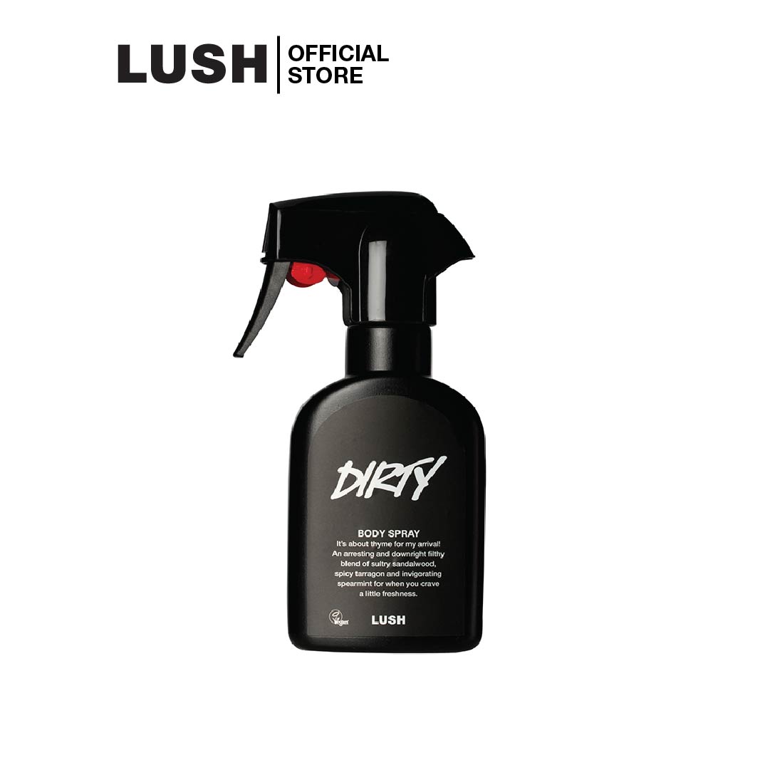 LUSH DIRTY BODY SPRAY 200ml สเปรย์น้ําหอม สเปรย์ฉีดร่างกาย สเปรย์อเนก