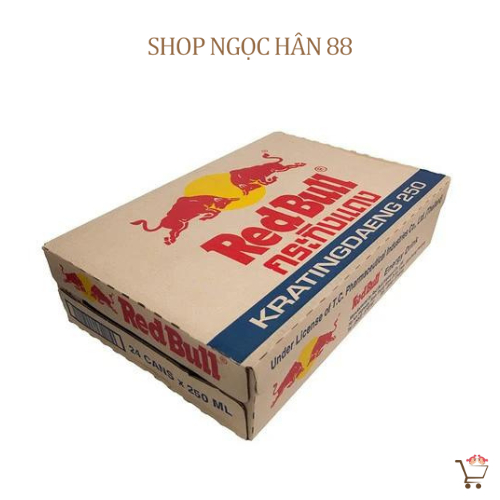 Bò Húc Thái RedBull thùng 24 lon x 250ml [Chính Hãng]