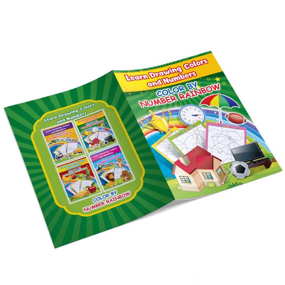 RD5BA7 Montessori Colorful Baby Educational Graphics Study Painting rd5ba7-montessori-colorful-baby-educational-graphics-study-painting